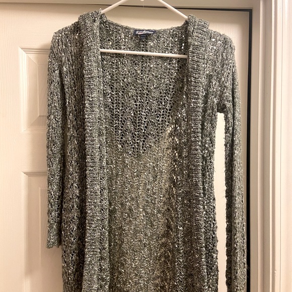 FRESHMAN Brand- Girls sweater- cardigan- Size 8/10 - Picture 1 of 3